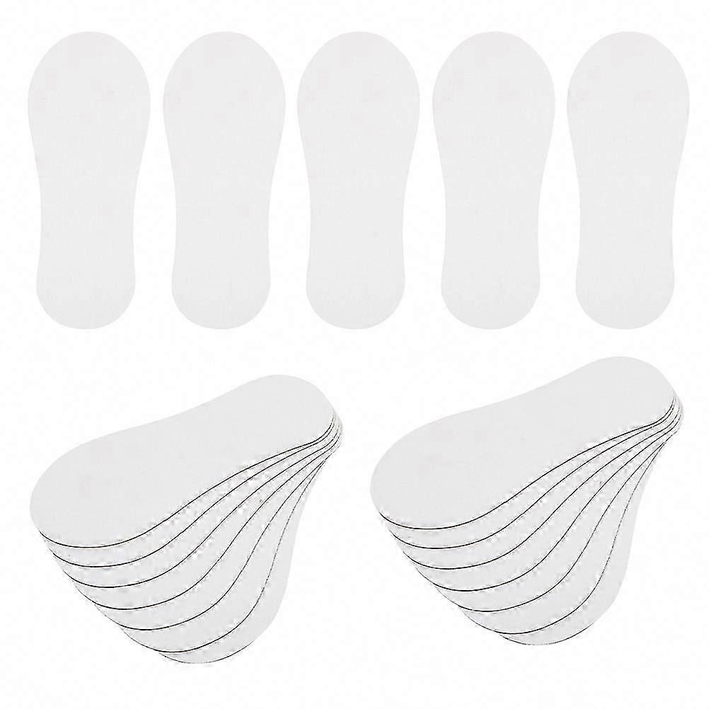 White Cardboard Sock Inserts 100Pcs Flat Rectangular Display Storage For Sock Maintenance