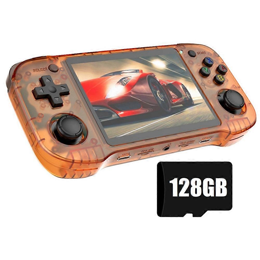 R46H Handheld Retro Game Console 4.2 Inch Screen 128G 20000+Games Portable Video Player Gamepad Sup