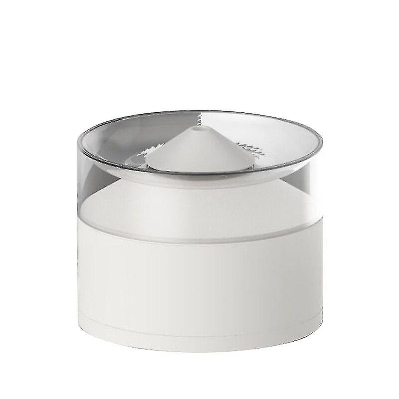 Drinking Fountains Snow Mountain Automatic Pet Cat Water Fountain Filter Dispenser Feeder Smart Drinker White