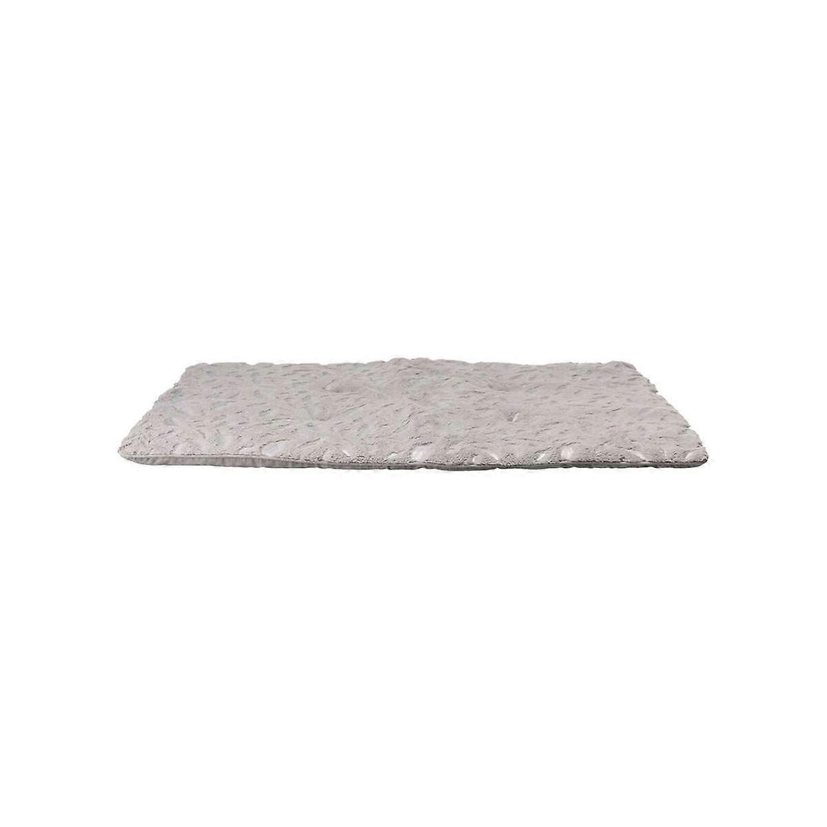 Pet blanket Trixie Feather Grey Silver Polyester 100 × 70 CM