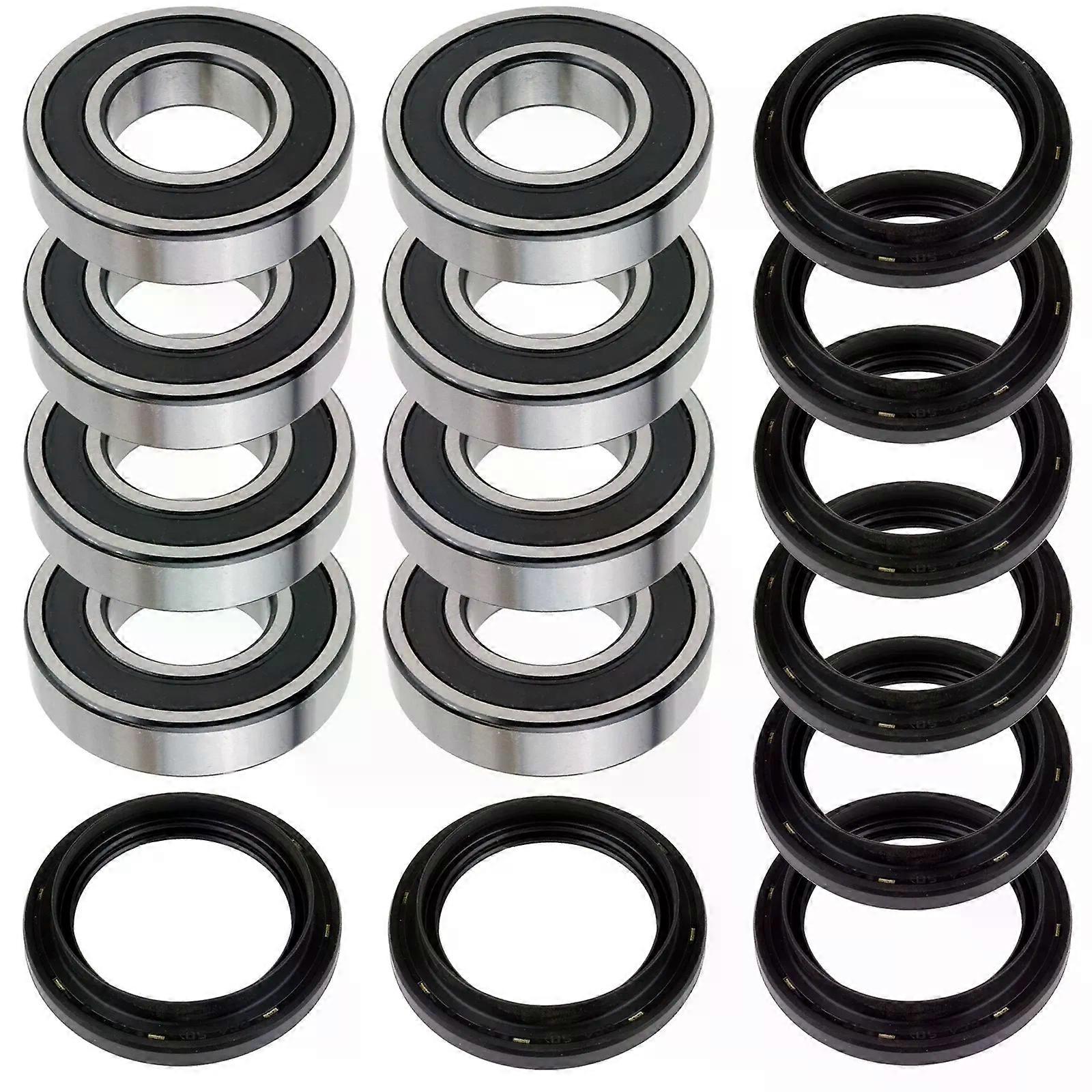 8 Front Rear Wheel Knuckle Bearing Seal For Yamaha Wolverine 700 Yxe70 4X4 16-17 NO.97479