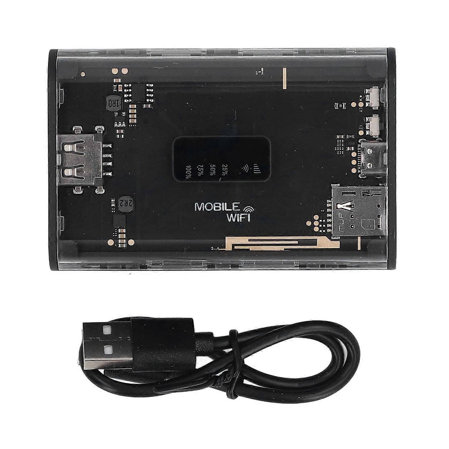 4G LTE WiFi Router for 10 Users 150Mbps Unlocked Portable WiFi Travel Mobile Hotspot Router with SIM