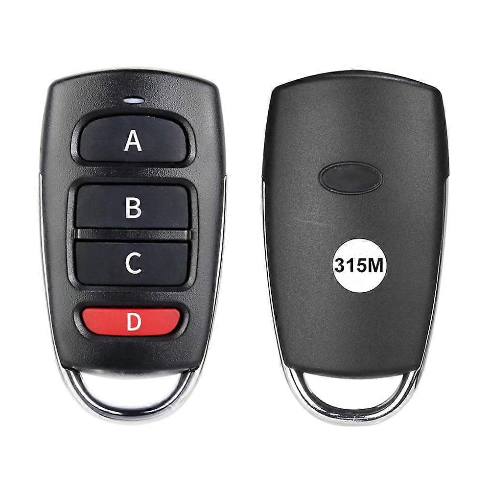 jixopn 315MHz/433MHz Remote Control Duplicator, Universal Garage Door/Gate Opener Replacement, Wireless Clone Switch, Fixed Learning Code