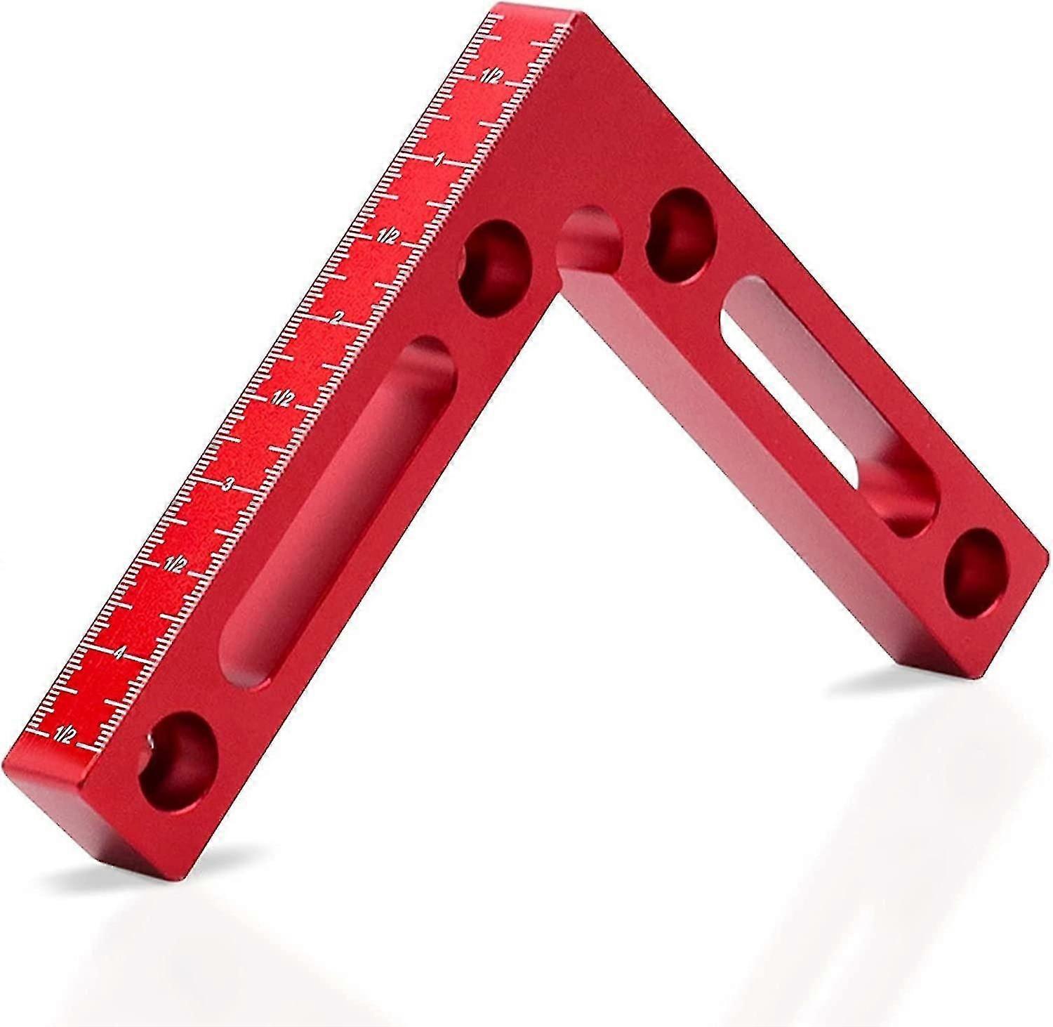 90-degree L-shaped auxiliary fixture, 120x120mm right-angle positioning ruler woodworking right-angl