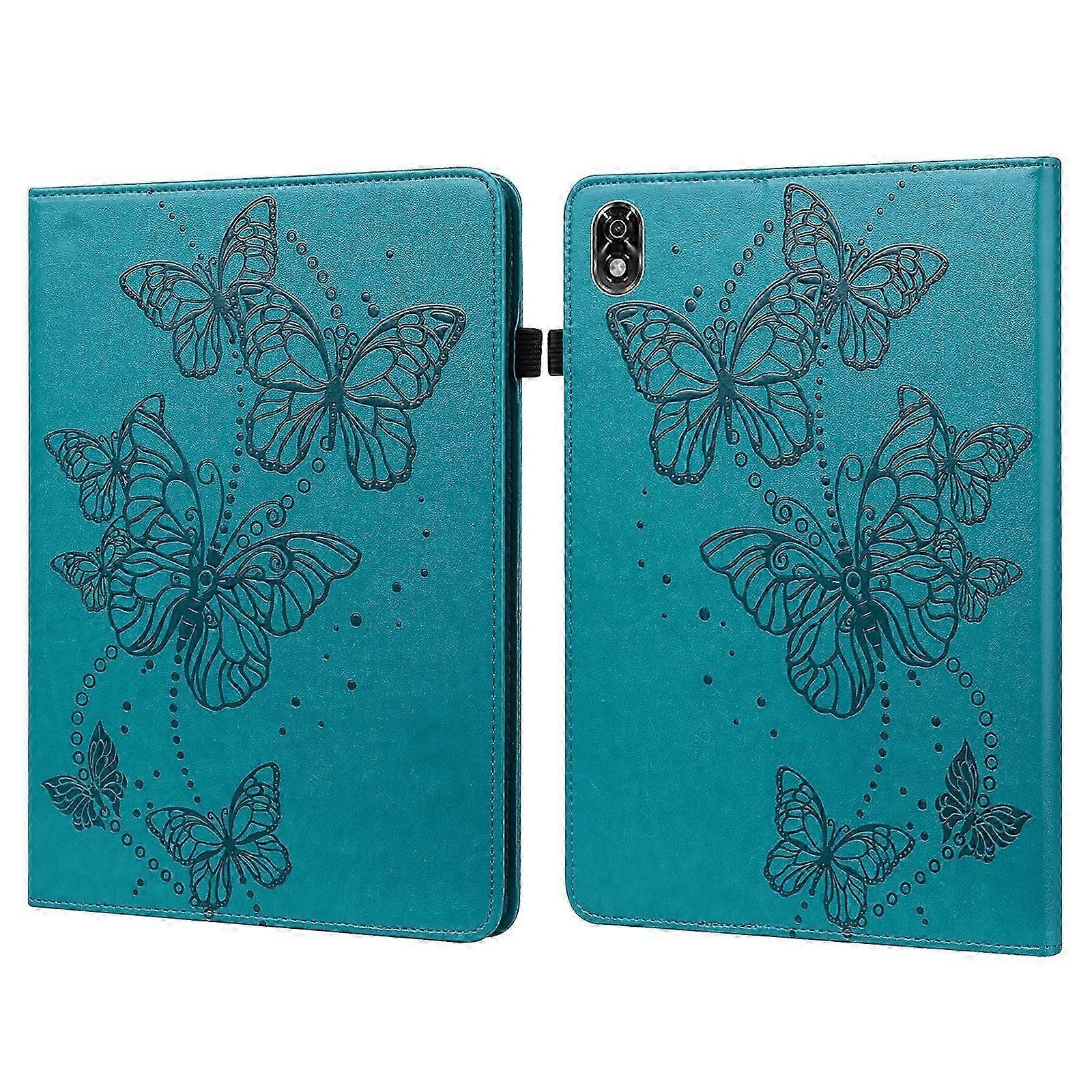 レノボ軍団Y700エンボスバタフライパターンレザータブレットケース用