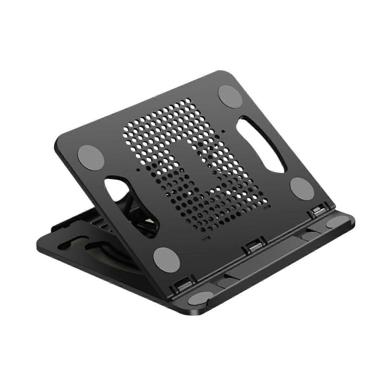 Foldable Laptop Stand for Desk, Adjustable Bracket, Heat Dissipation Holder, Compatible with Notebook Computers