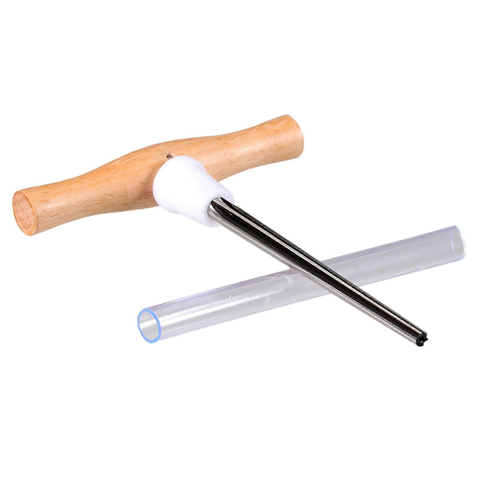 Accuracy Violin Peg Hole Tapered Reamer Crafted With Durability Wood for Instrument Maintenance and Craft Projects Multicolor