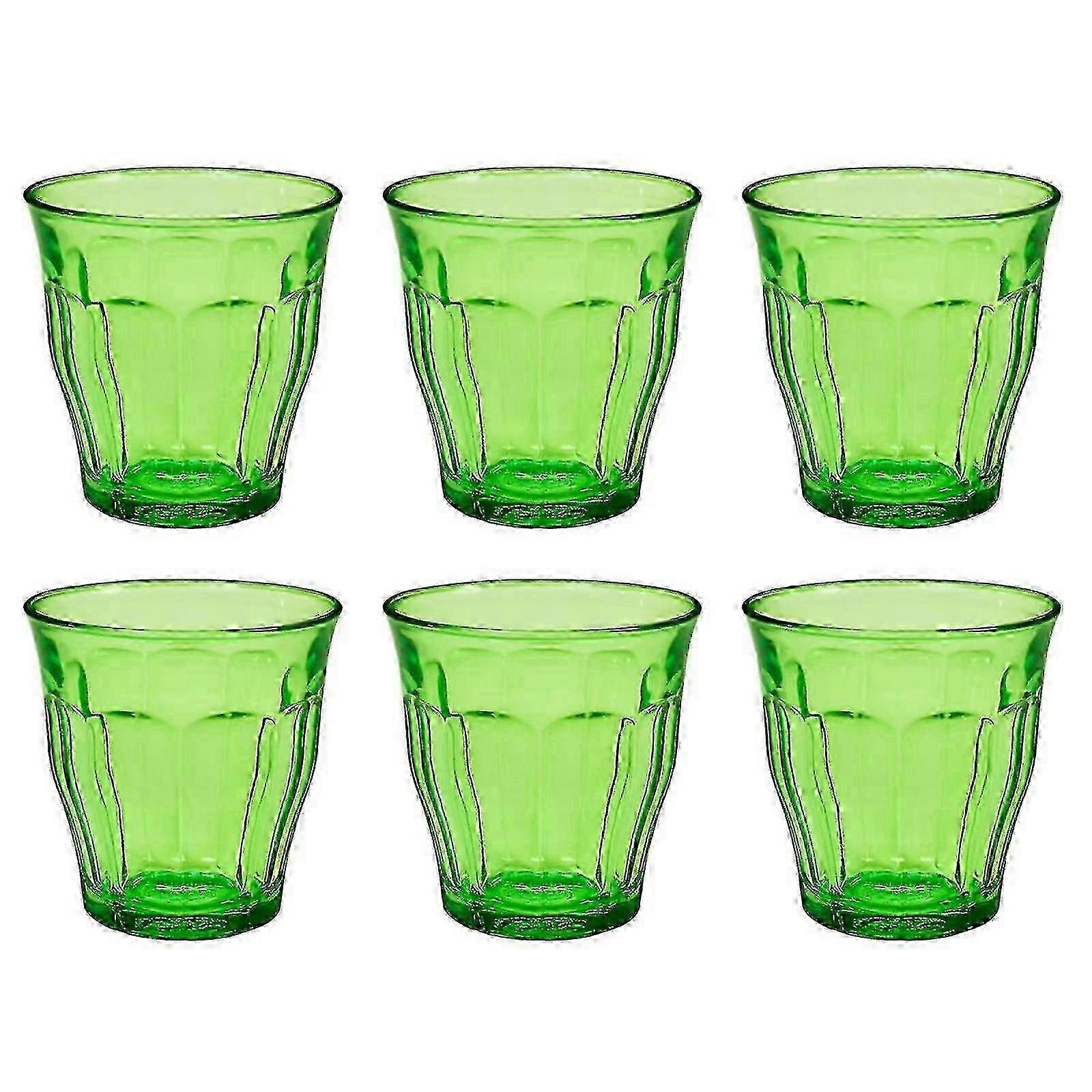 Ensemble de 6 gobelets Duralex Picardie Colors verts 25 cl