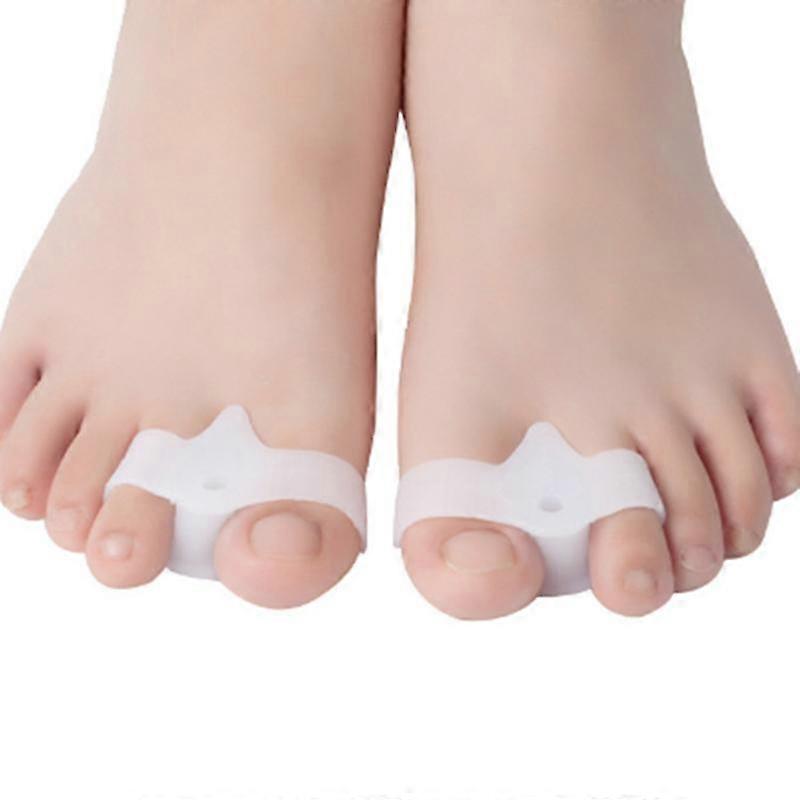 1 Pair Toe Separators Corrector Spacer Finger Protector Toe