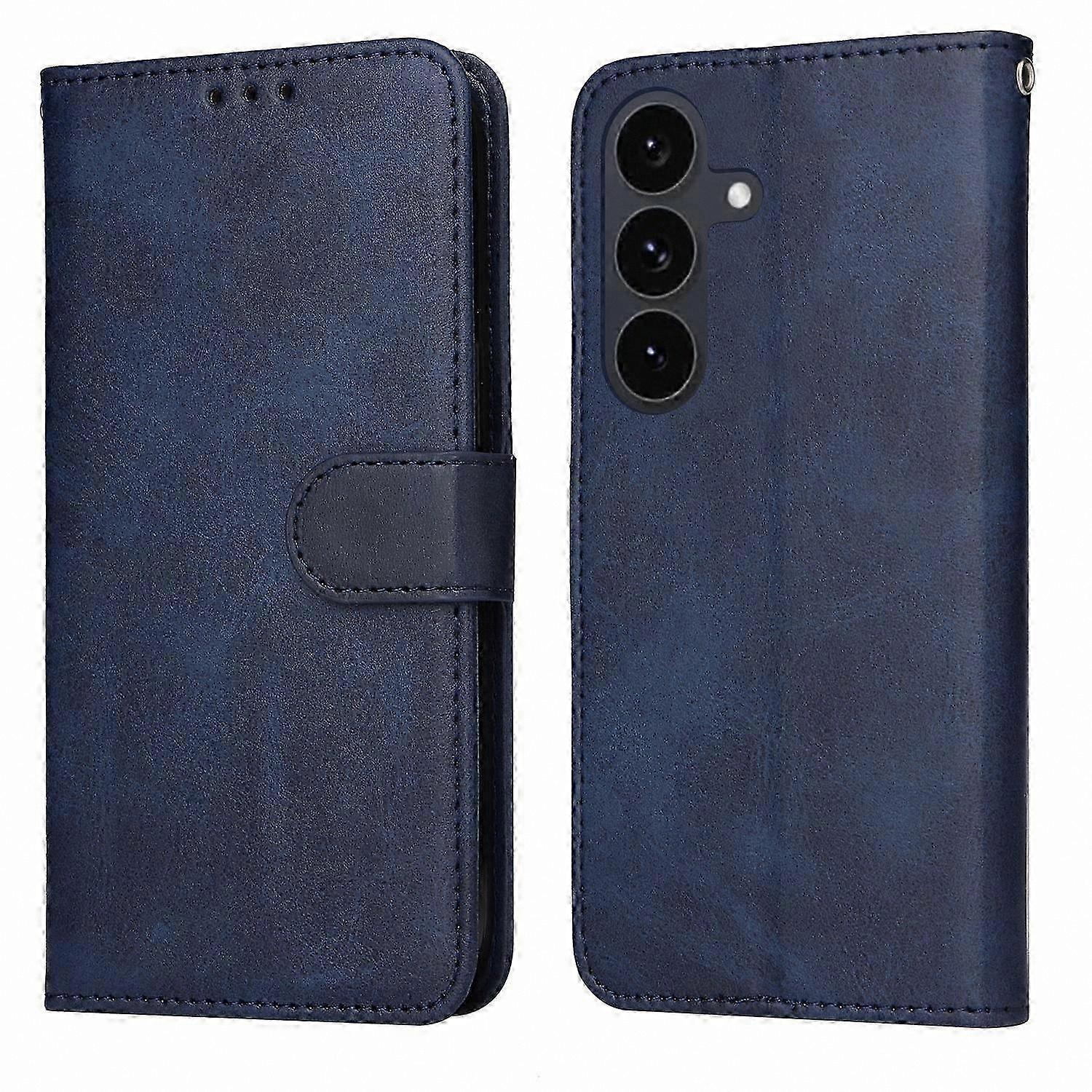 PU Leather Wallet Case for  S25 FE with Card Slots and Stand Function
