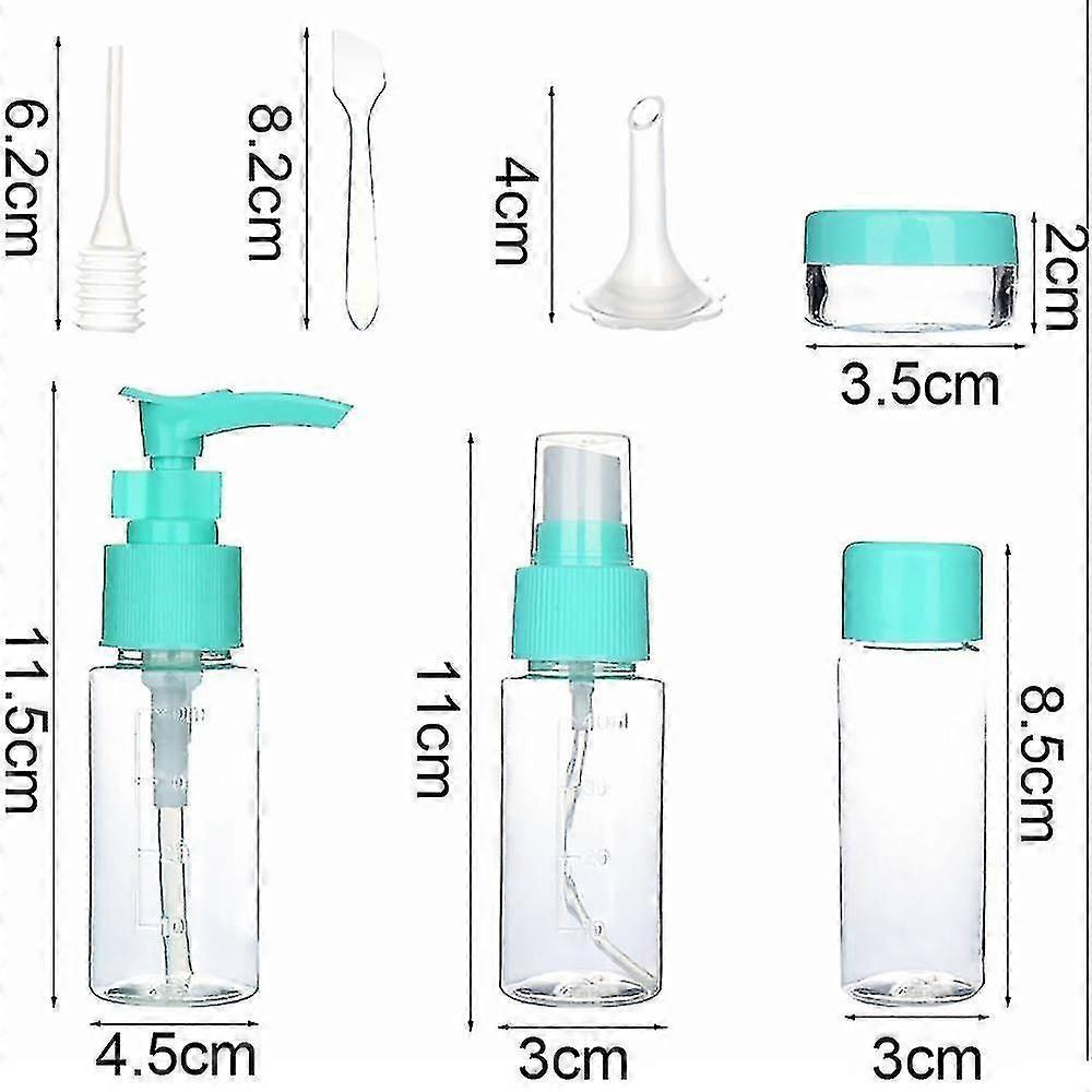 New Travel Bottles Set 11pcs Travel Size Toiletry Bottles Kit,tsa Approved Leak Proof Containers Set With Zipper Bag Toiletry Containers Set For Liqu