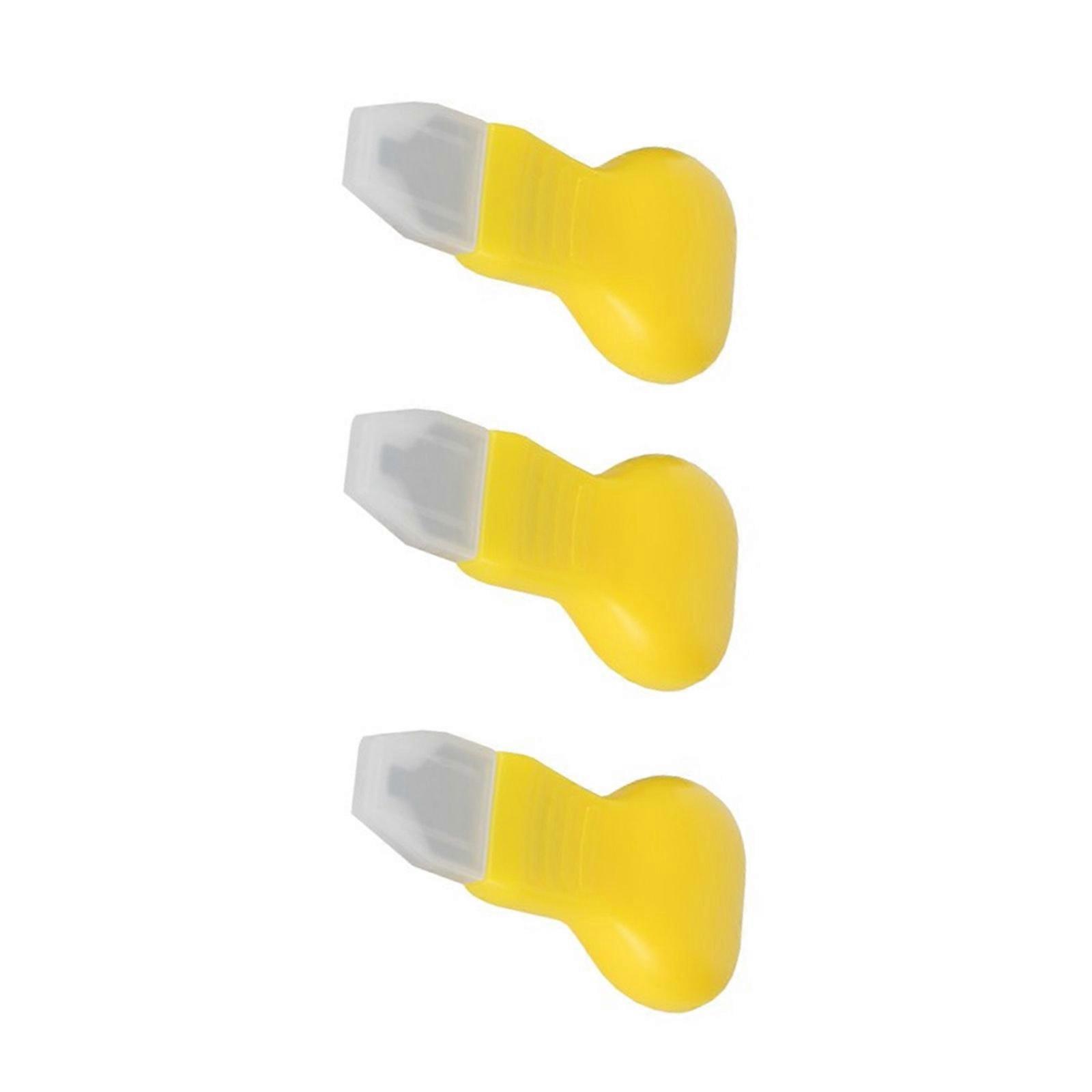 Precise 3D Printed Object Cleanup Tool  Light Curing Model Removal for Removing Supports from Models 25g 3PCS  Yellow