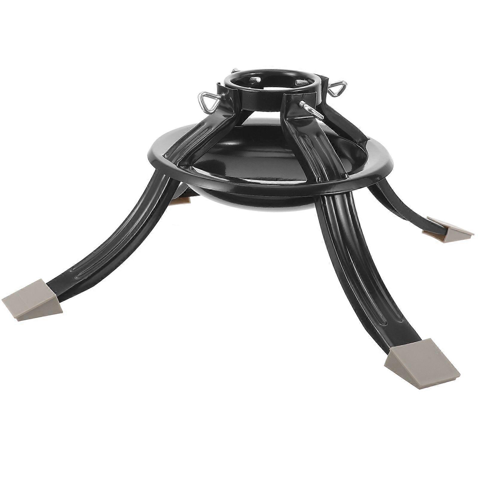 Christmas Tree Stand Household Christmas Tree Holder Base Stand Metal Round Base for Xmas Tree