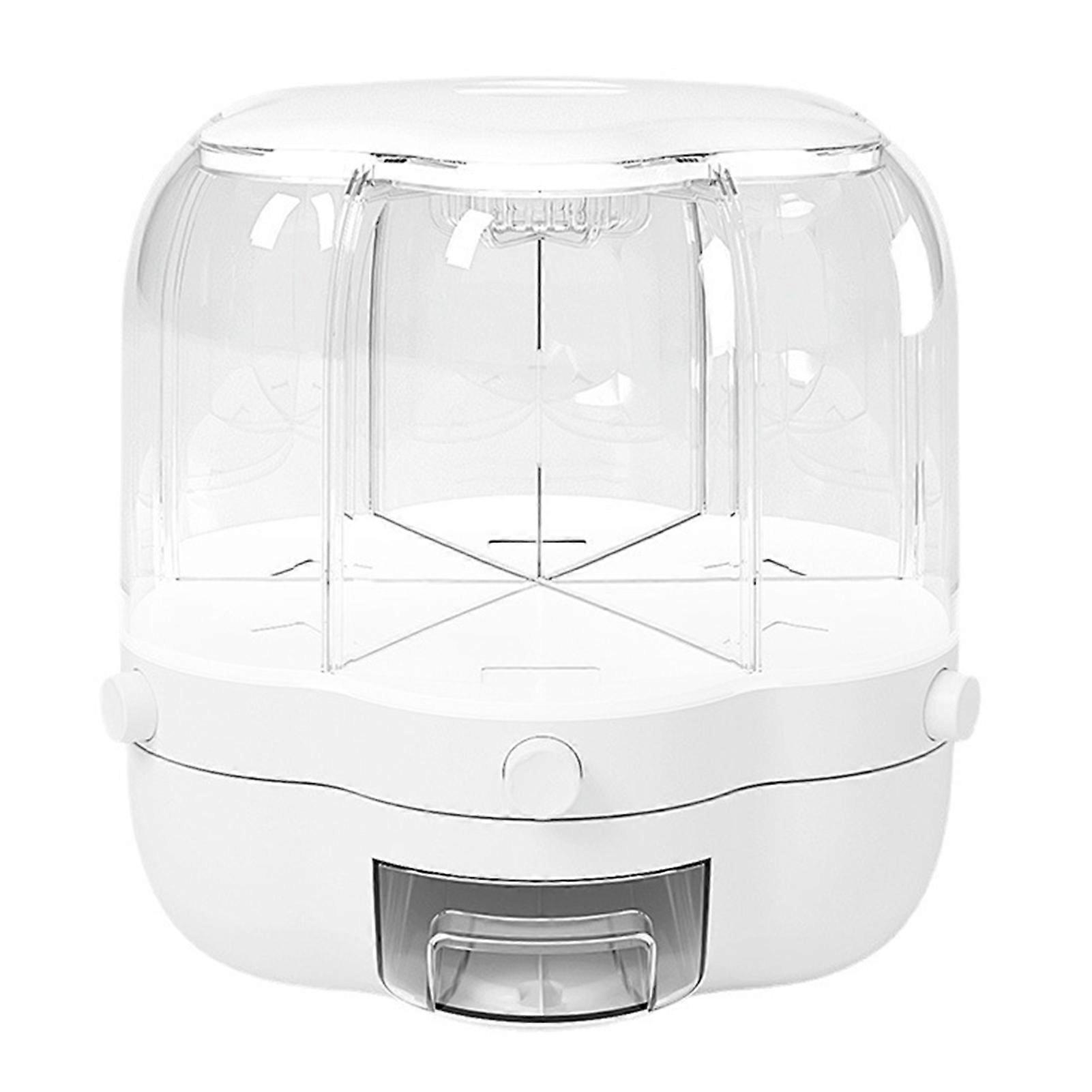 Large transparent cereal storage container Versatile for Grains, Candies, Rice, Dry Foods Space-Saving Countertop Accents