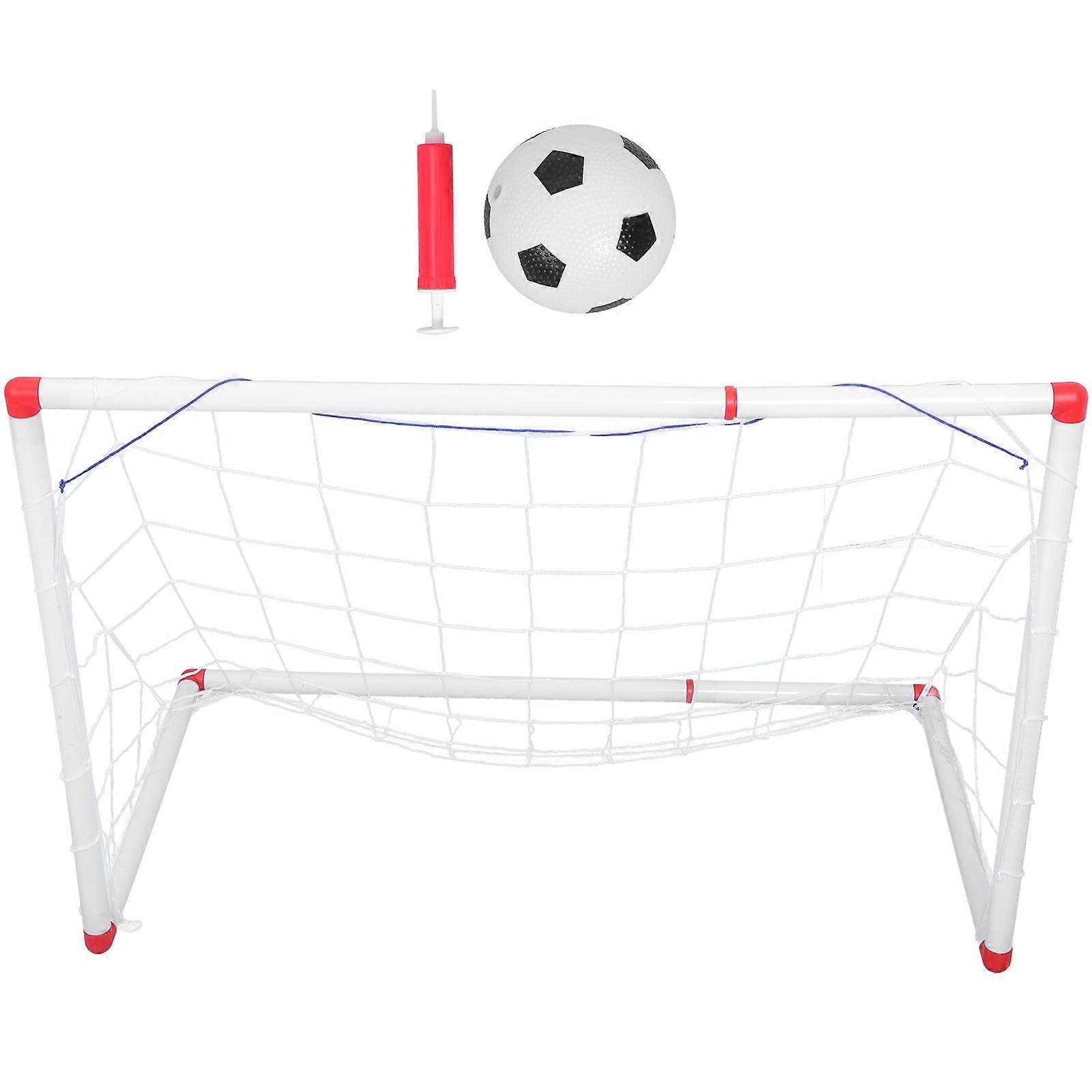 1 סט ספורט כדורגל שער כדורגל בחוץ כדורגל מסגרת שער צעצוע ציוד אימון כדורגל