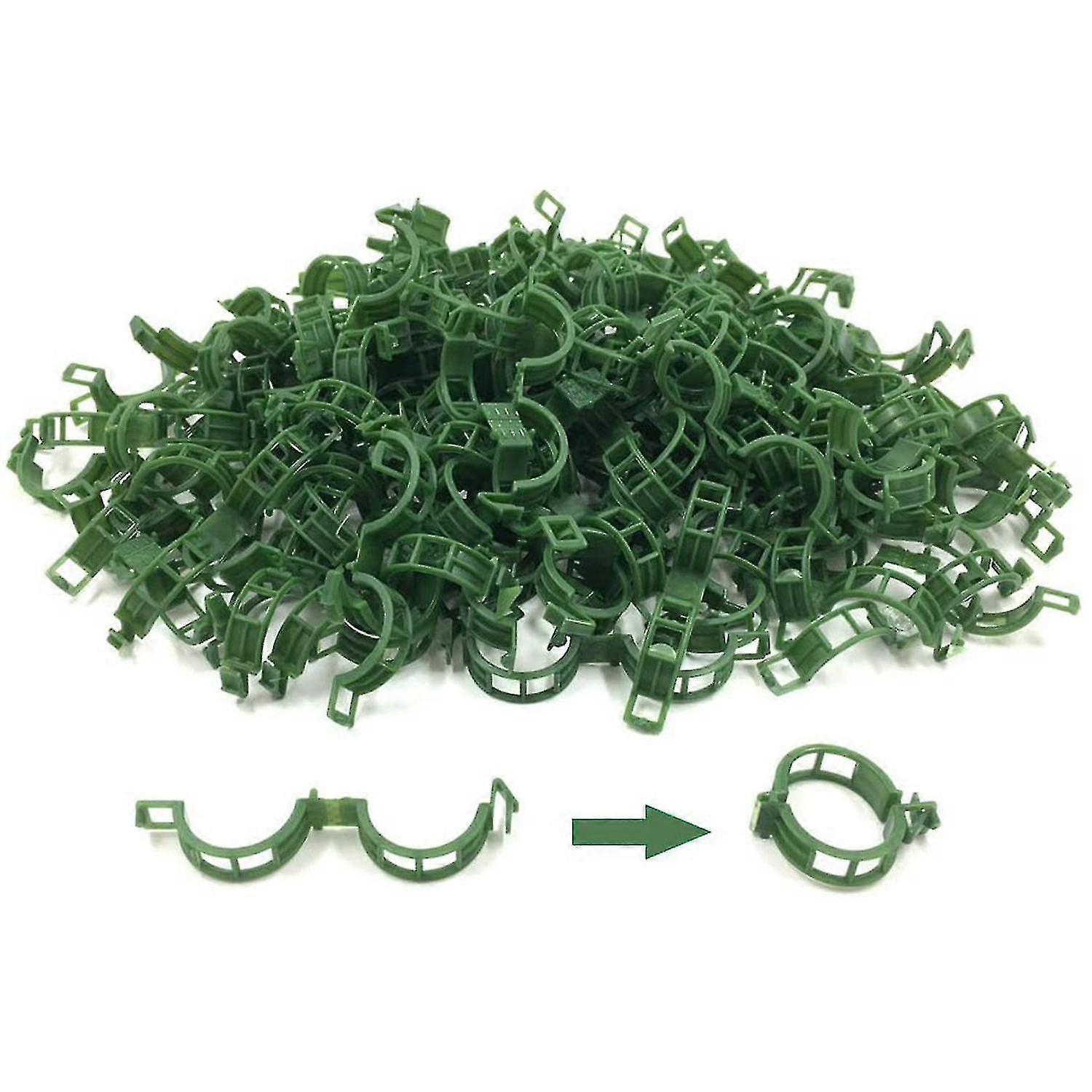 200Pcs Garden Plant Support Clips for Tomatoes, Cucumbers, Squash Vines