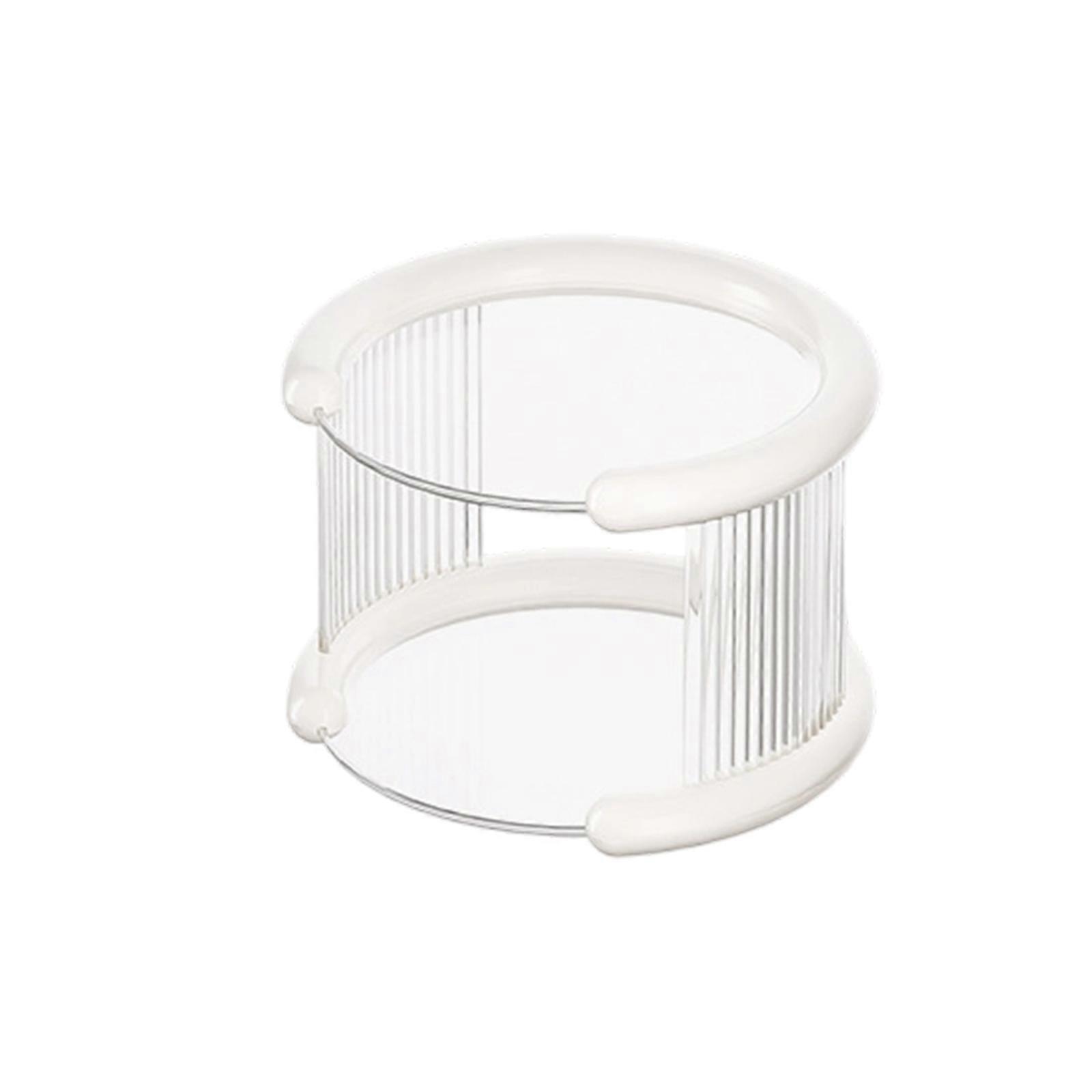 Stable Plastic Cup Rack With Slip Resistant Base Multipurpose Mug Storage Solution For Living Area  3