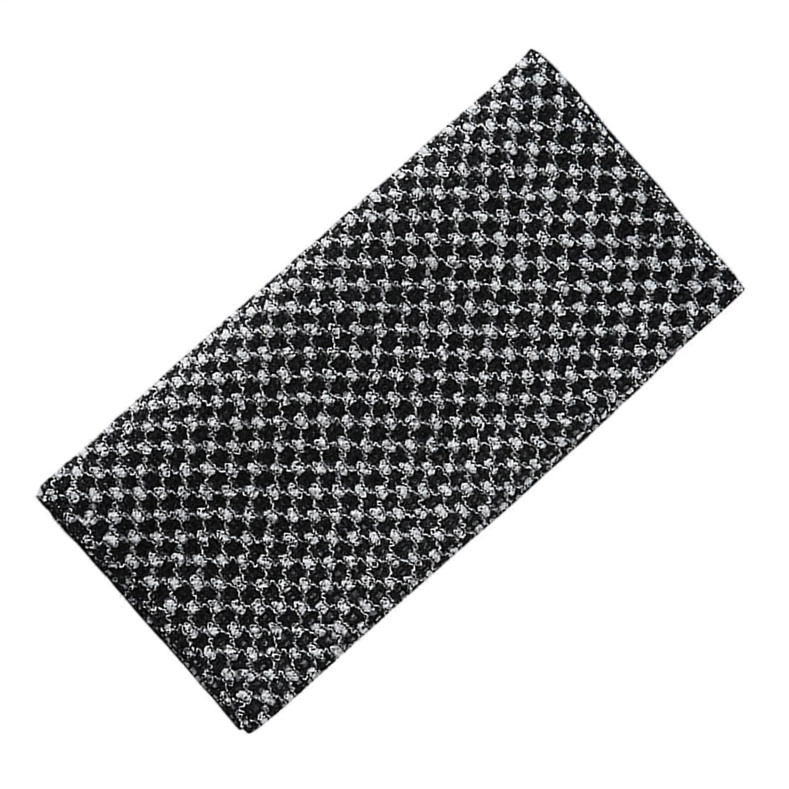 Back Scrubber for Shower and Bath – Exfoliating Body Wash Towel for Deep Cleaning, Quick Dry, TravelFriendly Black Grid