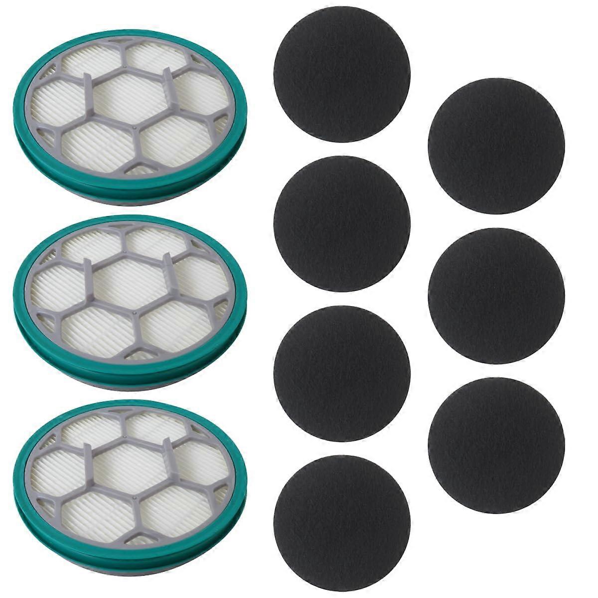 3 HEPA Filters and 7 Sponge Filters Set for Pet Grooming Vacuum Cleaner