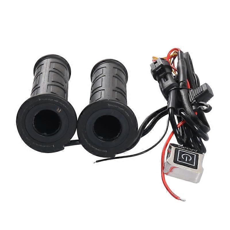 Motorcycle Heated Hand Grips with Adjustable Temp Control
