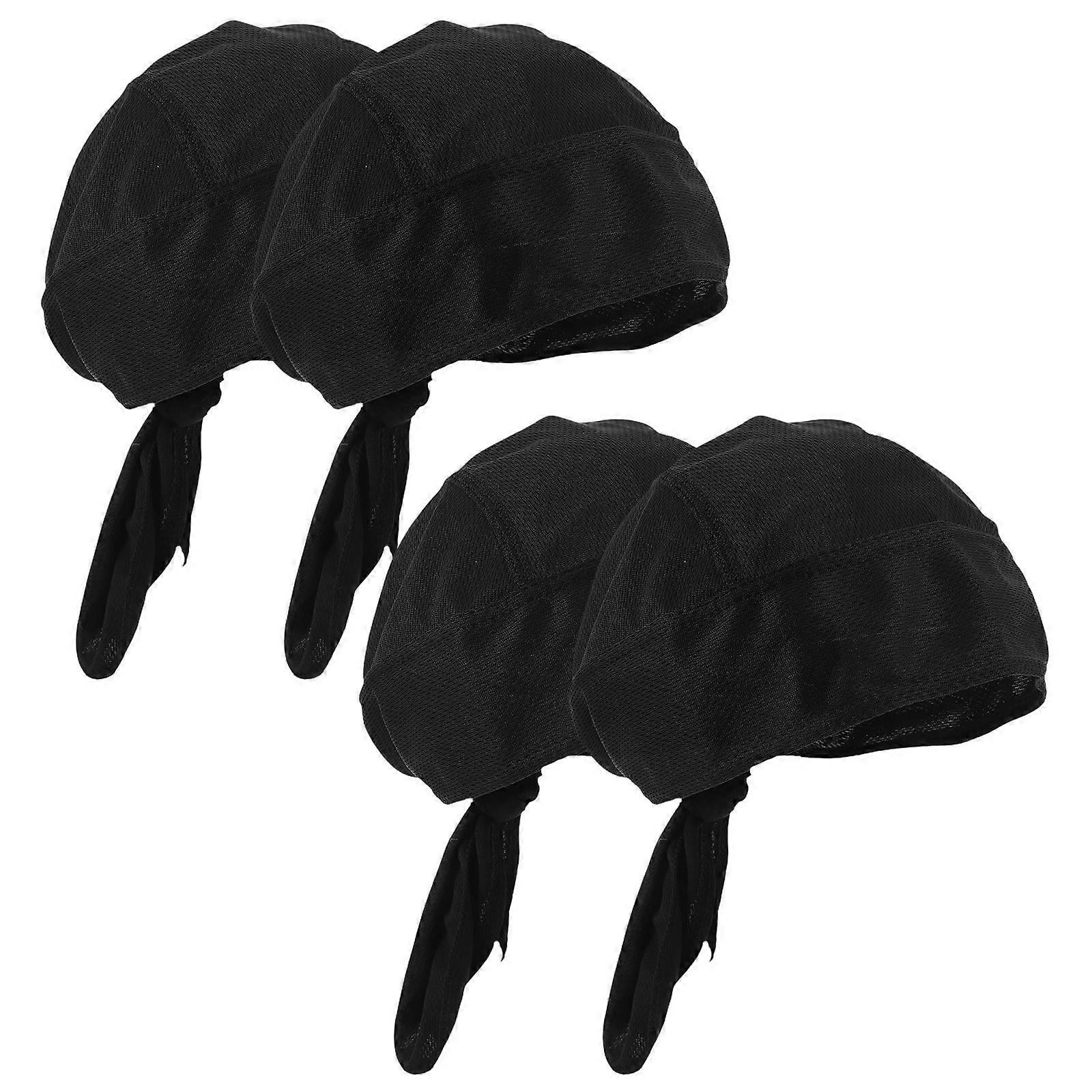 Cycling Cap Quick Dry Breathable Bicycle Hat with Uv Protection 4Pcs