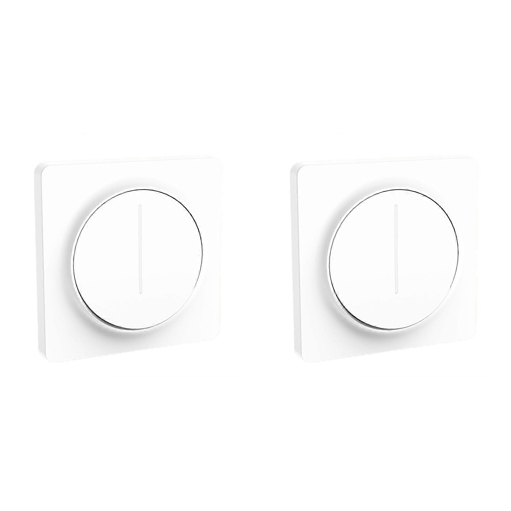 2X Tuya Smart Wifi Dimmer Light Switch,Touch Dimming Panel Wall Switch 100-240V,Works for Alexa Google Home