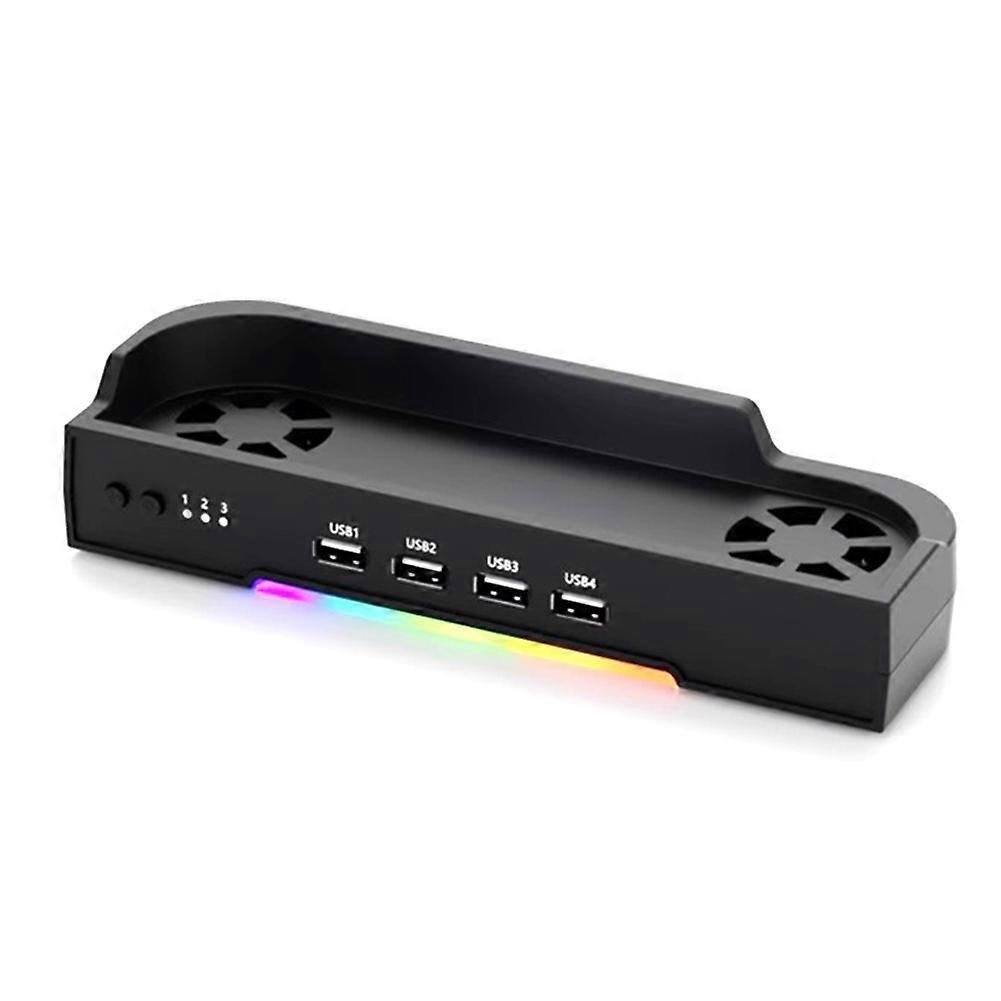 Cooling Fan Base for Switch2 HUB Expansion for NS2 Host Wall Bracket Enhanced Cooling System for Improved Performance