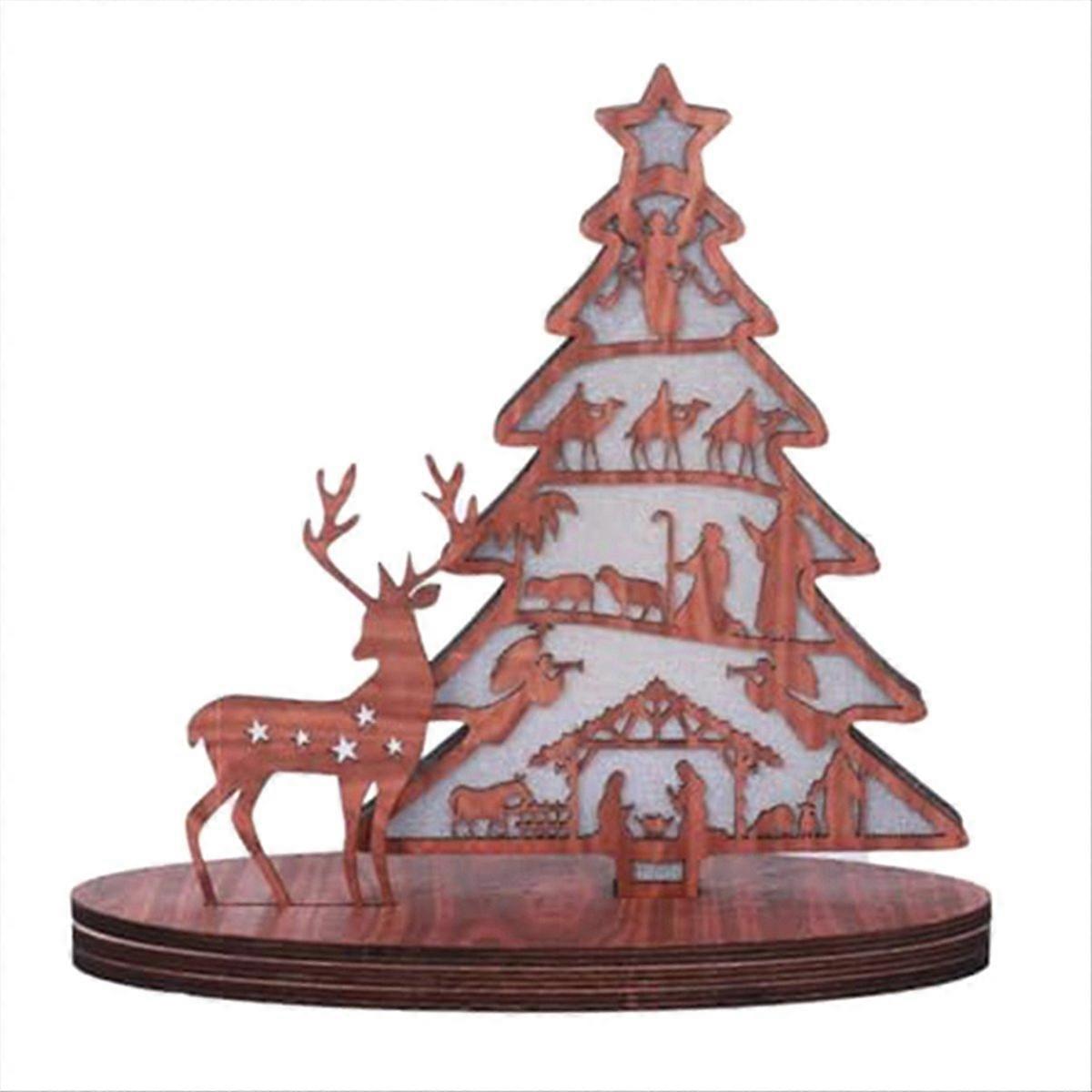 Nativity Scene Book Display with Light, Nativity Sets with Figures