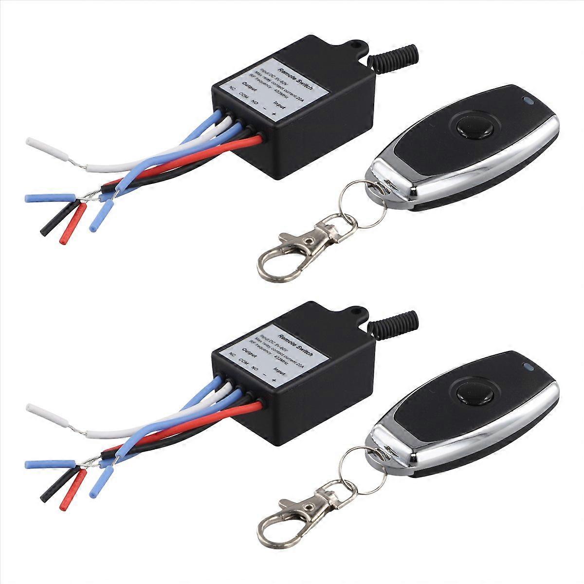 Wireless Remote Control Switch DC 12V 24V 1CH Relay Receiver Module