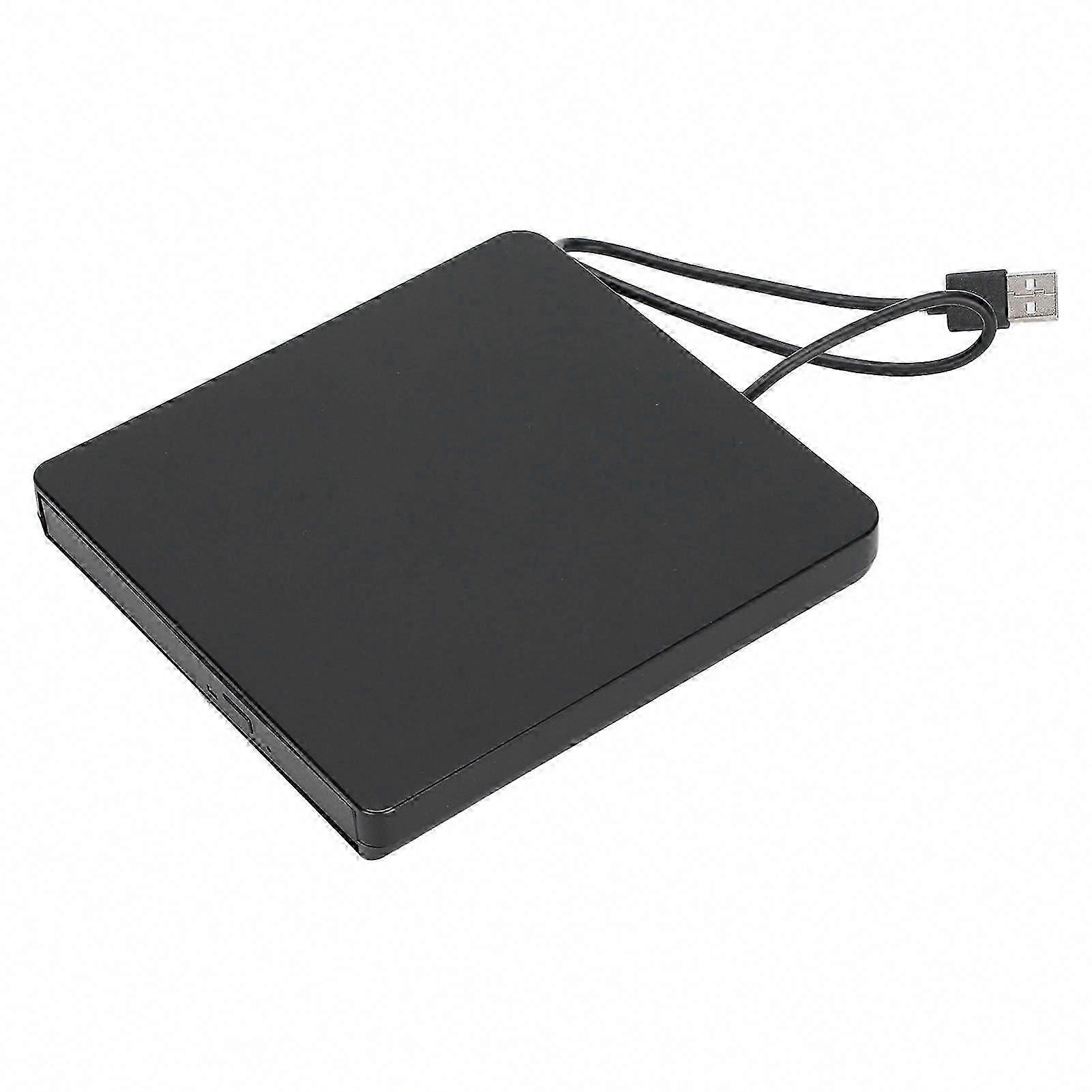 External USB 2.0 Portable DVD Drive for Windows XP/10/Vista/7/Linux/OS X