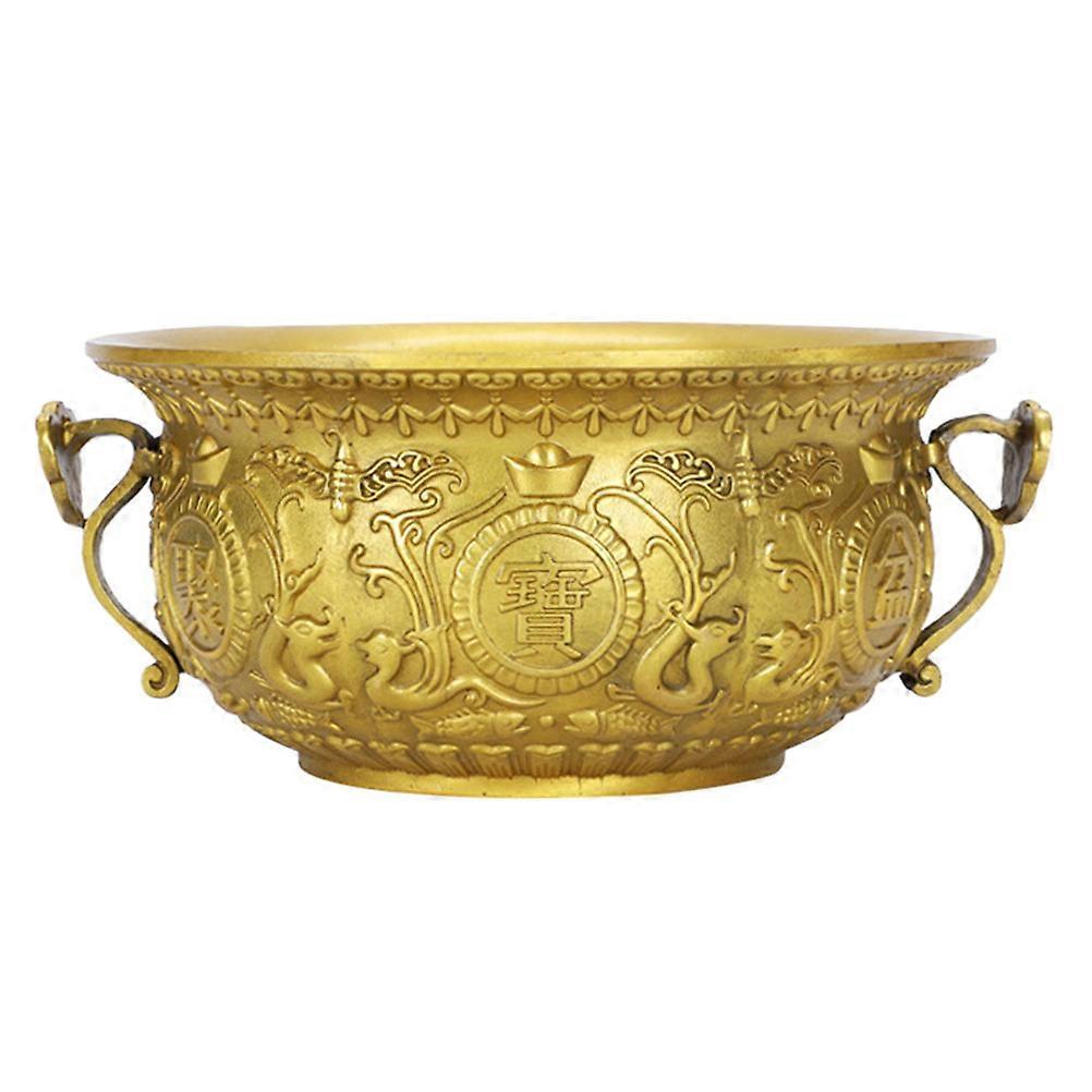 Treasure Bowl Ornament Creative Cornucopia for 2Pcs Gift