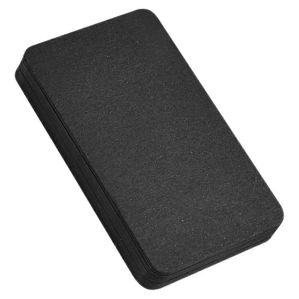 Small Index Cards Black Blank Cards for Learning 100Pcs Paper DIY Material