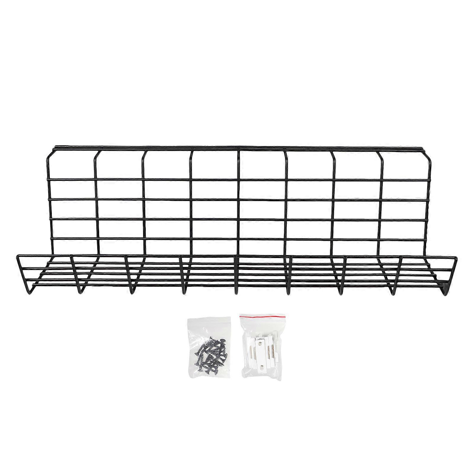 Cable Management Rack Under Desk for Organizing 2Pcs Cable Storage