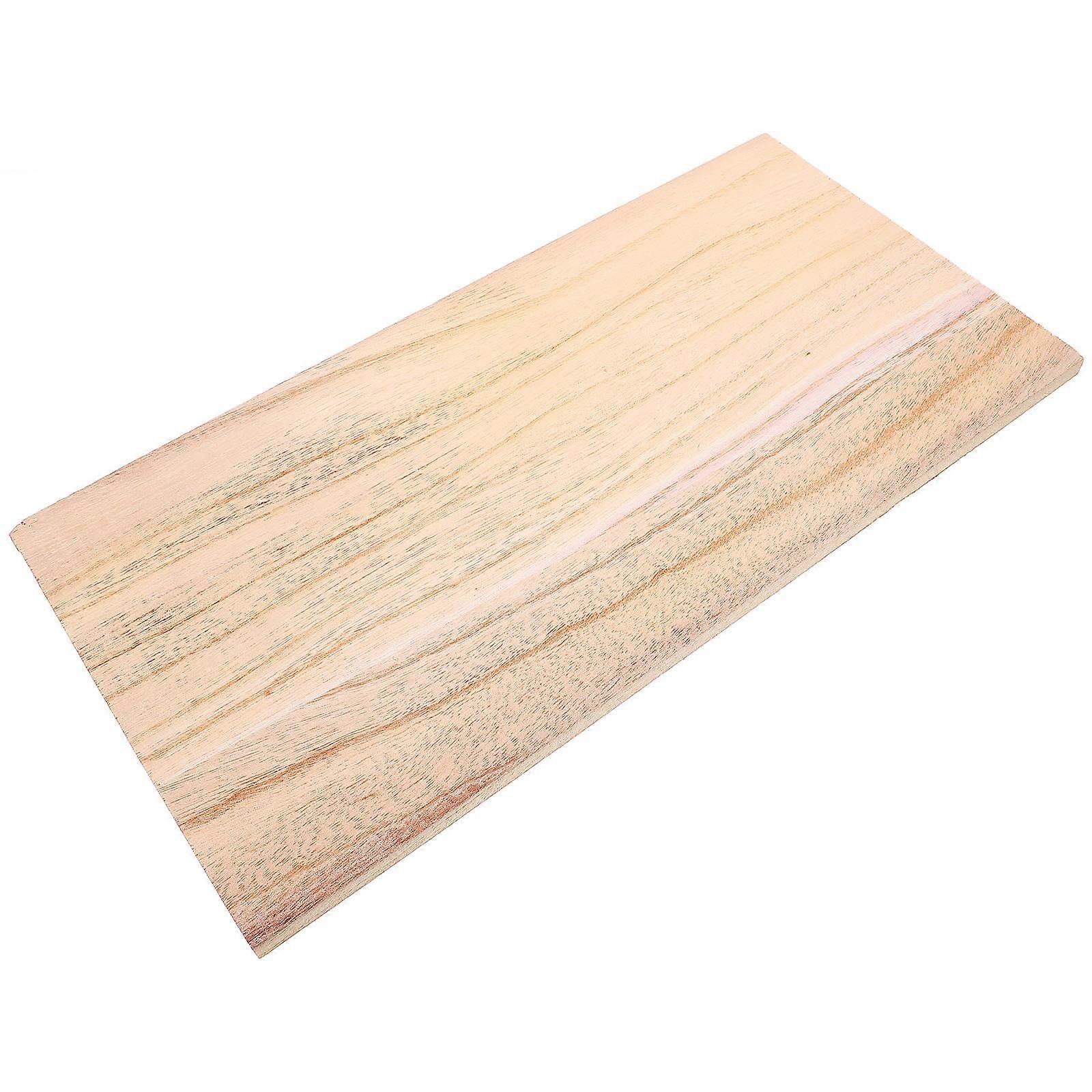 Rectangular Wood Plank for DIY Use Wooden Board Crafting