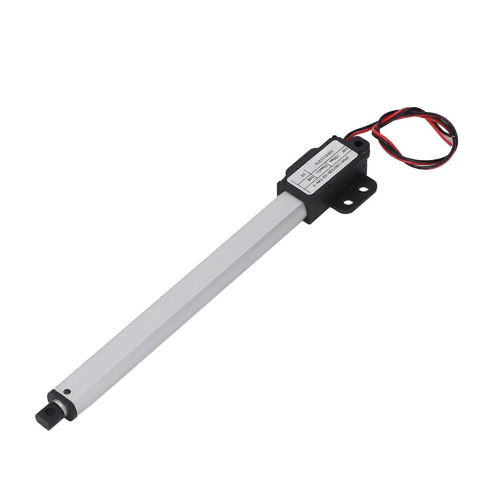 Electric Mini Linear Actuator Automatic Telescopic Motion 150mm Stroke 50N DC24V 15mm/s With Wing For Drone Robot