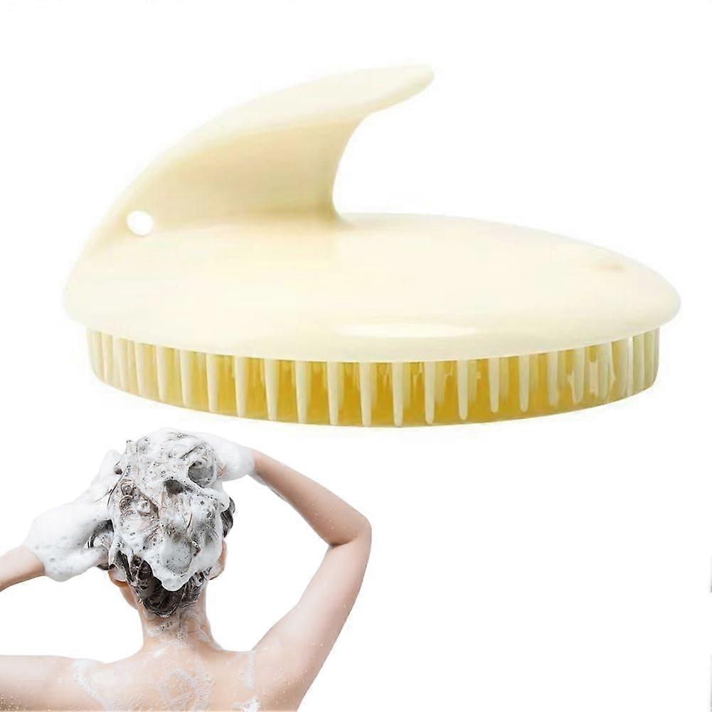 Scalp Massager Shampoo Brush for Dandruff Removal, Waterproof Soft Bristle Hair Scrubber