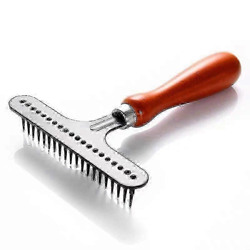 Carpet Rake - Hand Held Rake for Restoring Fluffy Carpets & Clean Hair - Softness Revival