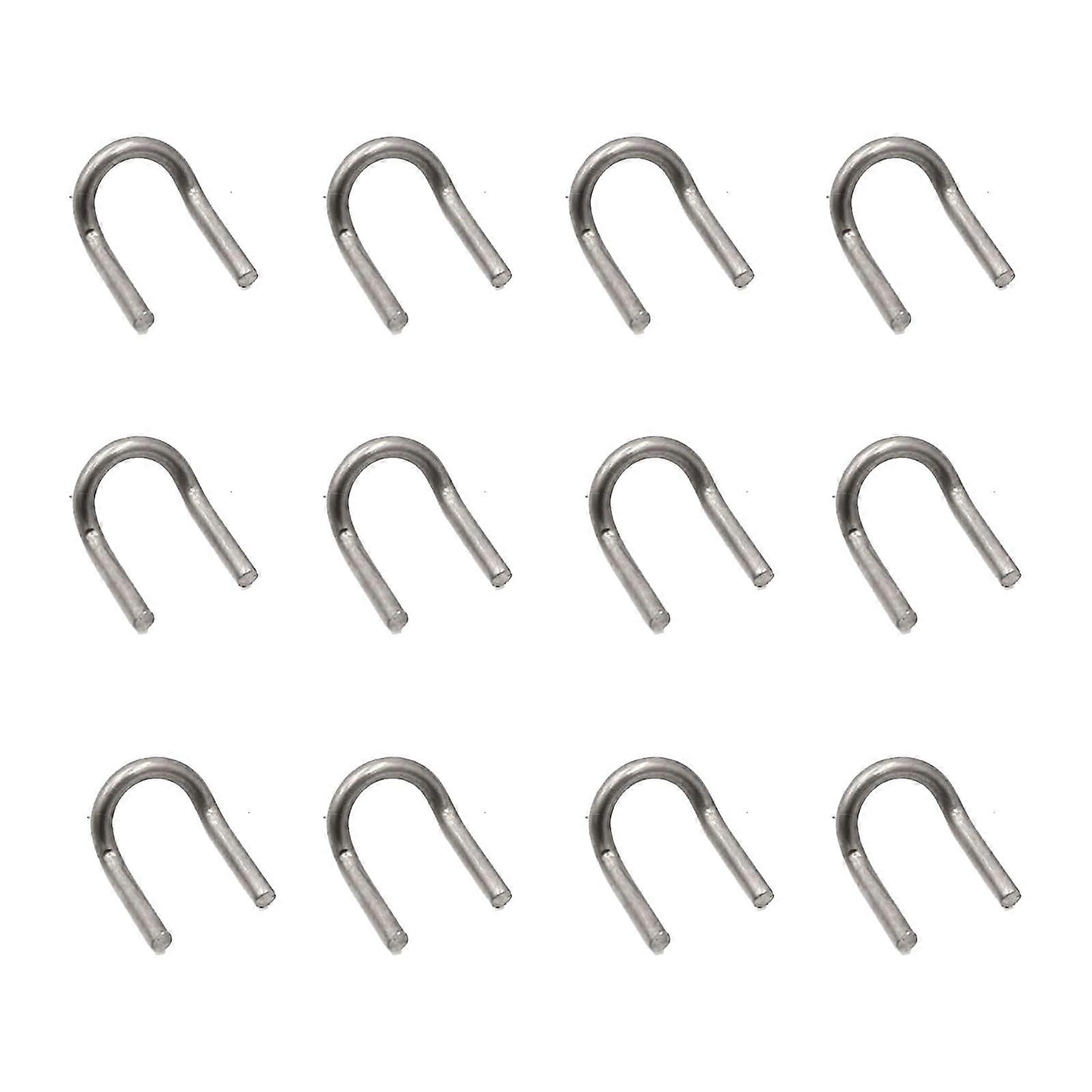 Universal Motorcycle Exhaust Springs 12 Pack, Stainless Steel Muffler Hook Fasteners, Heat Resistant