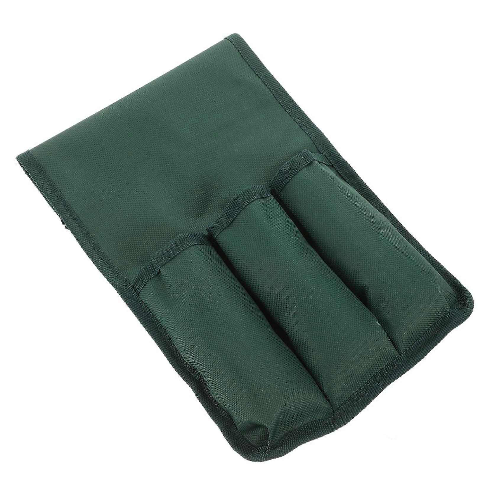 Garden Kneeler Seat with Tool Organizer Side Pockets and Dual Function Kneeling Stool