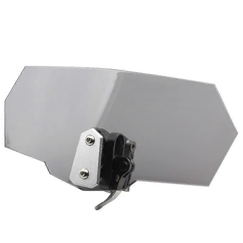 Universal Adjustable Motorcycle Windshield Clear Wind Deflector for Kawasaki with Wind Reduction