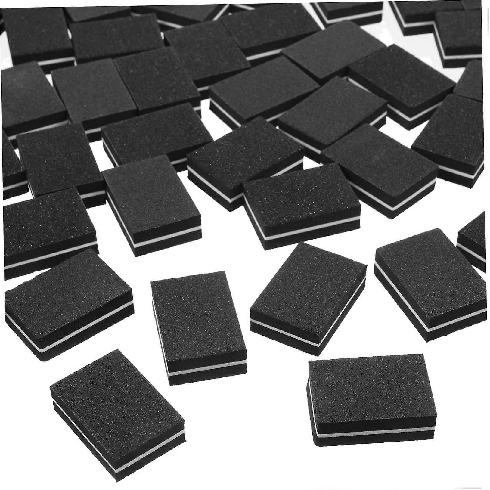 50pcs Double Sided Nail Buffer Block and File Mini Sponge for Manicure Pedicure