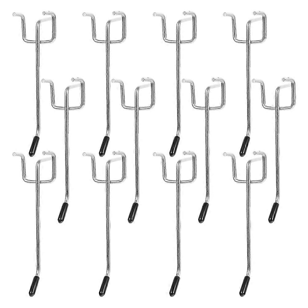 Iron Pegboard Hook Supermarket Shelf Hook 25Sets for Holding Use