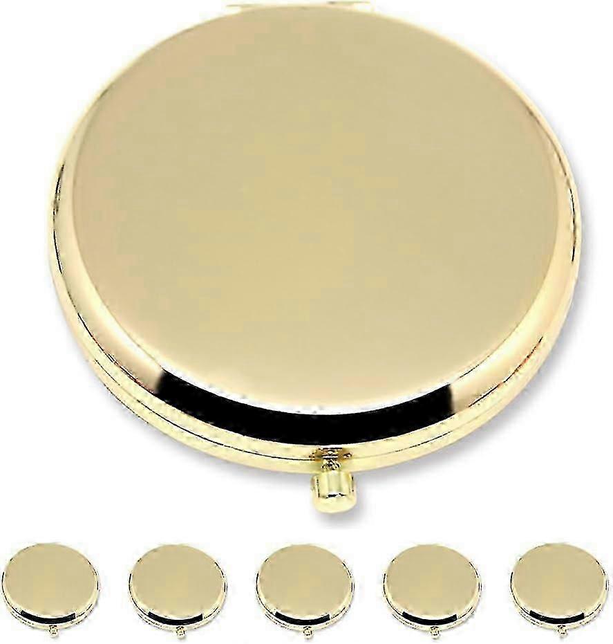 Magnifying Compact Cosmetic Mirror Round Pocket Makeup Mirror 26s