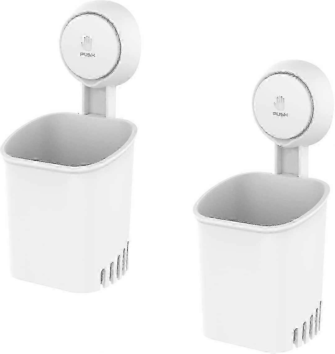 Toothbrush Holder Suction Cup Wall Mounted