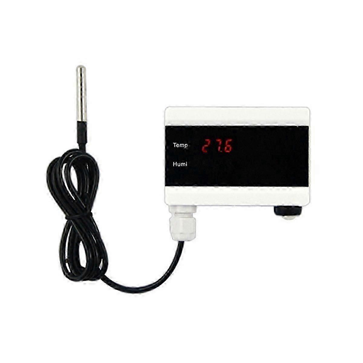 Tuya Smart WiFi Temperature Sensor with Digital Display & App Alerts