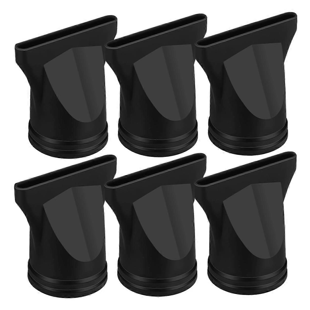 6pcs Hair Dryer Attachments Set with Diffuser and Nozzle for Curl Volume and Styling