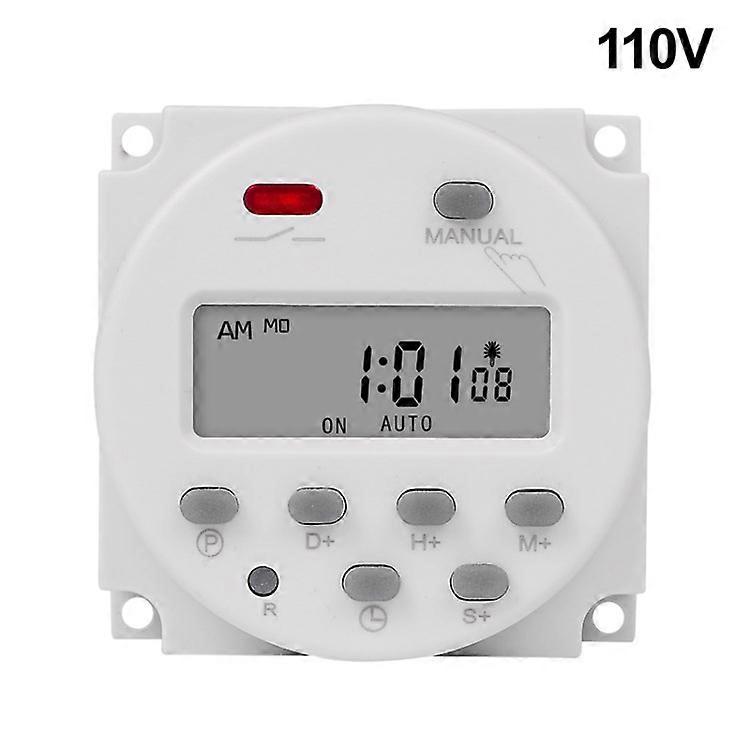 CN101S 110V 7-Day Home Appliances Countdown Timer Switch Programmable Time Relay Programmer for Ligh