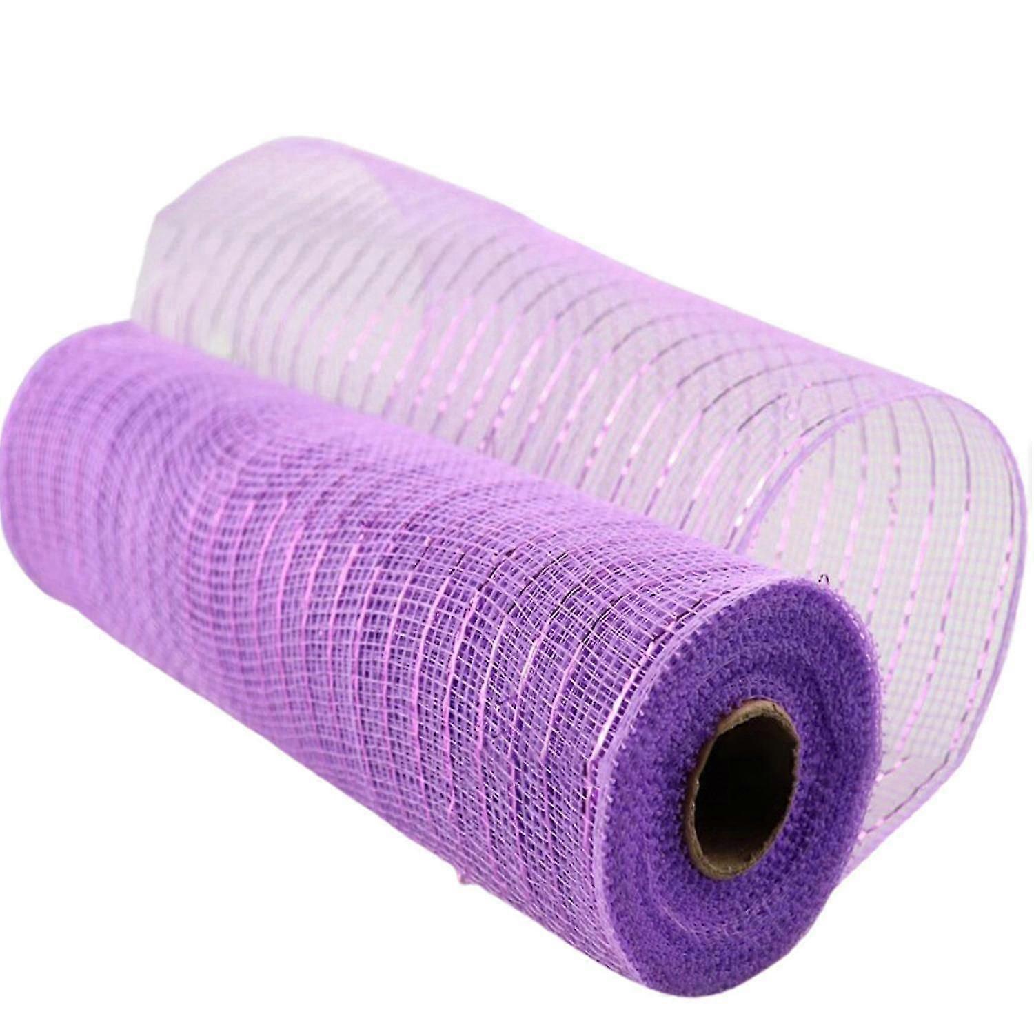 1 Roll Good Woven Bright-colored Wrapping Mesh Plastic DIY Practical Festive