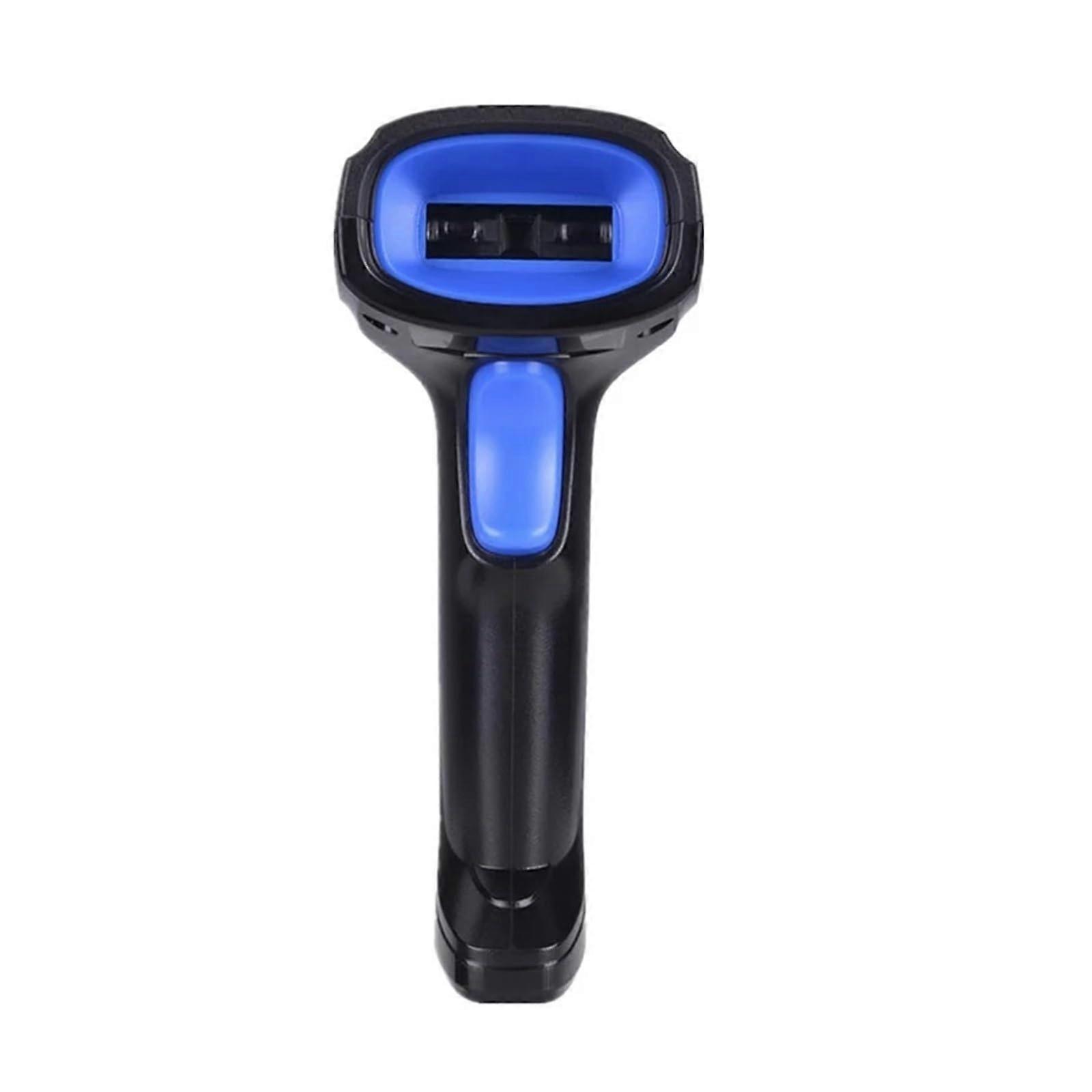 Wireless Barcode Scanner with USB Dual Mode, Accuracy Handheld Reader for Retail and ID Cards
