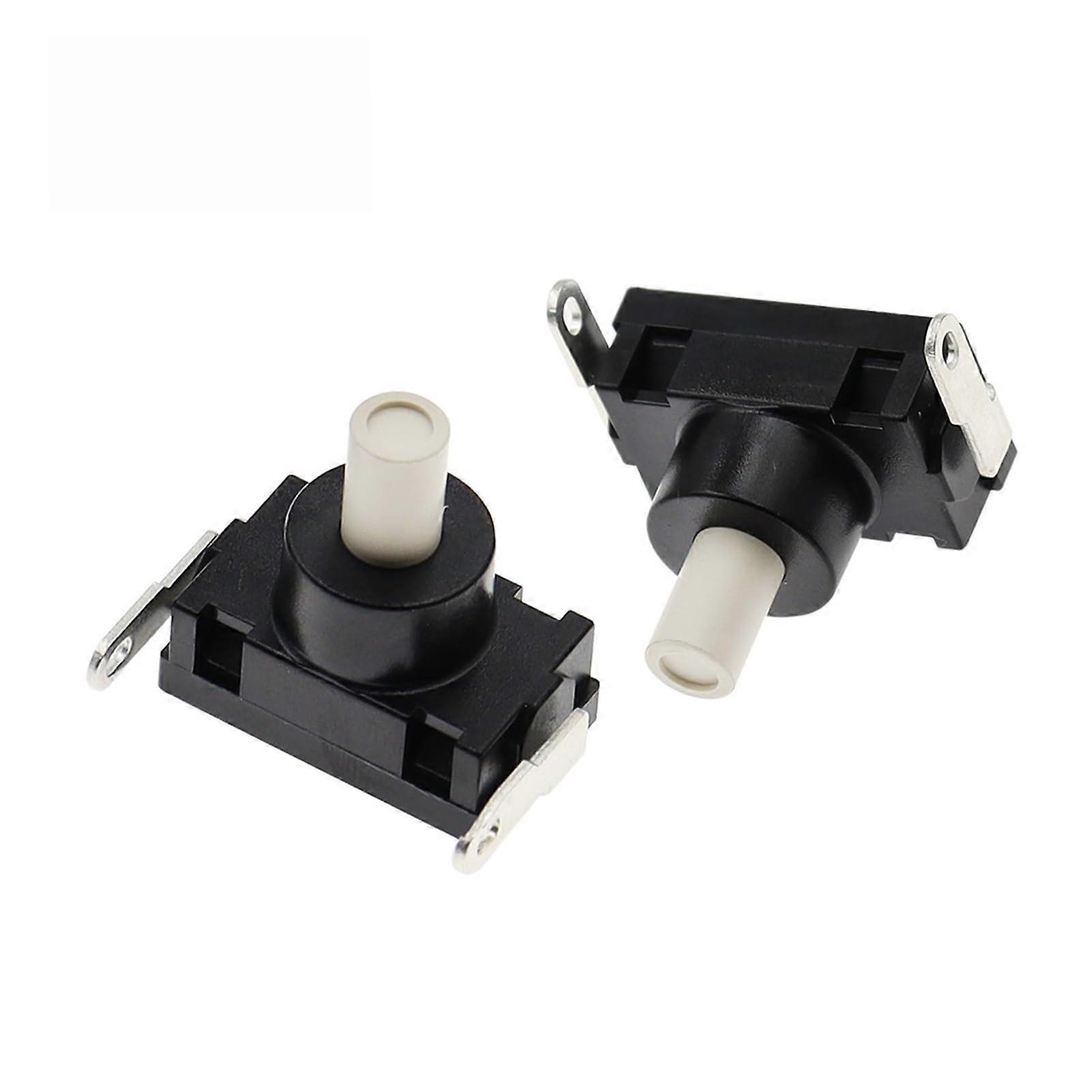 2PCS KANJ4 Push Button Switch 16A 125V  Current Capacity Durable for Electrical Projects